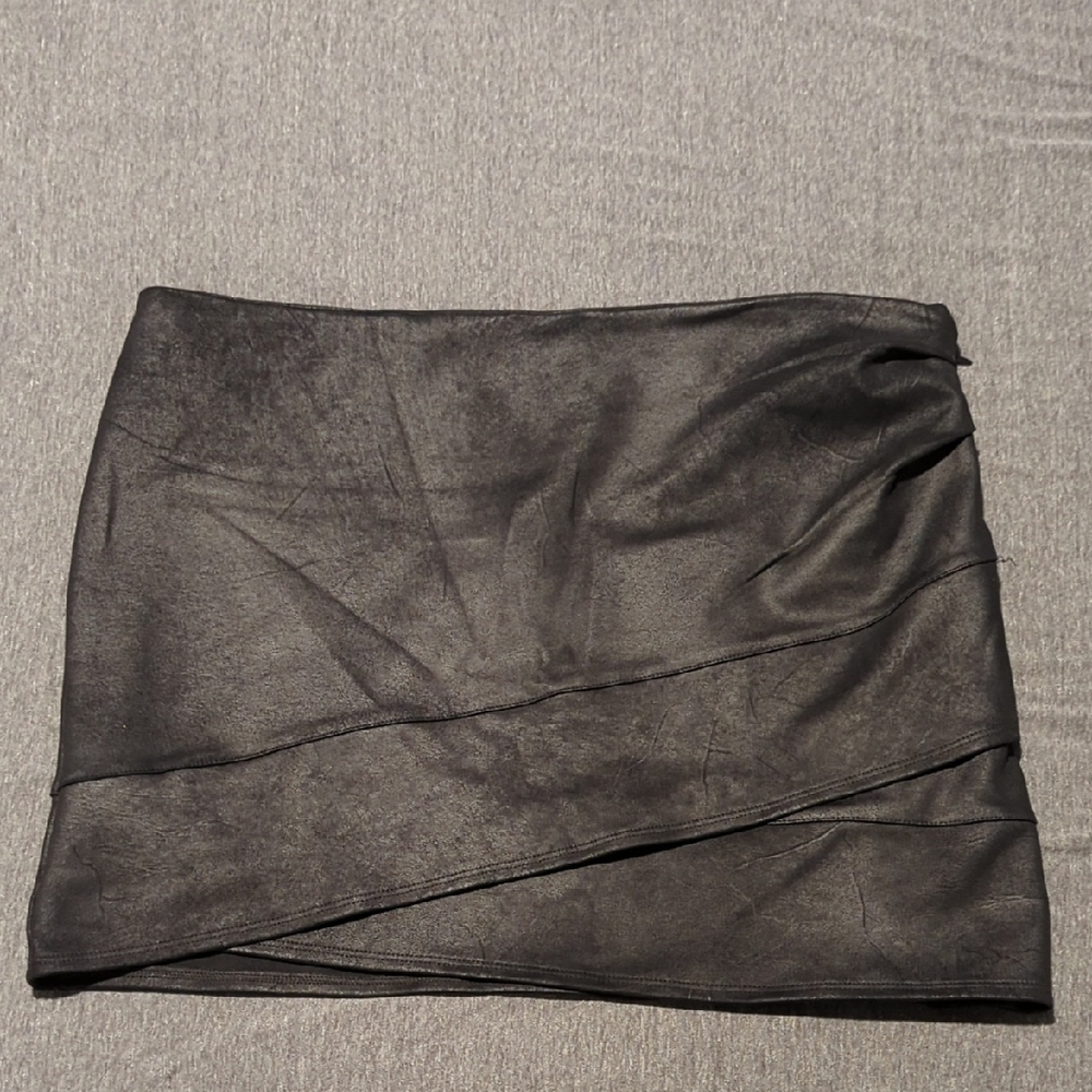 Free People Black Mini Skirt